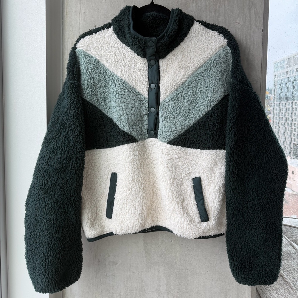 Colorblock Fleece Jacket